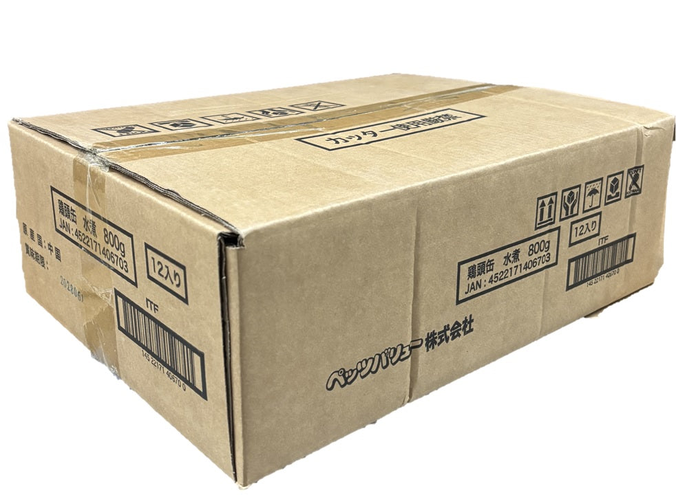 鶏頭缶 水煮 12個入ケース