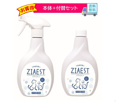 ジアエスト　本体 400ml+付替用 400ml セット