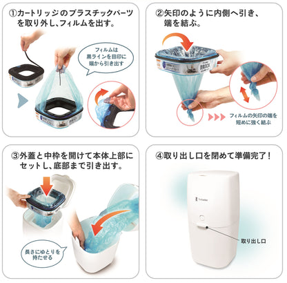 パッドロッカー （犬用防臭BOX）本体+取替カートリッジ3個パック